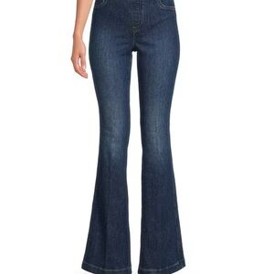 SPANX Dark Blue Wide Leg Jeans
